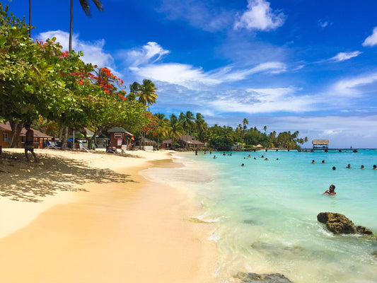 pigeon point beach in trinidad