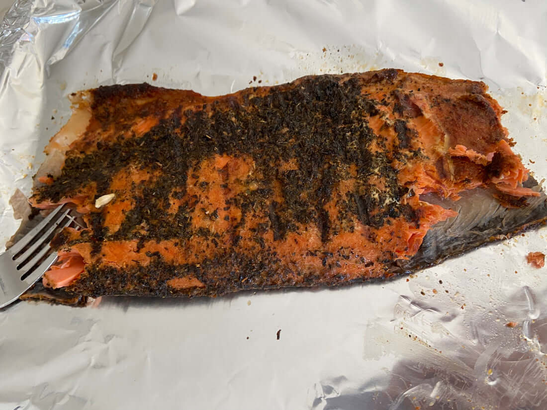 I Think Ryan & I Both Agreed This Was The Best Salmon He's Made Yet